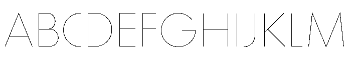 Stray Medium Font UPPERCASE