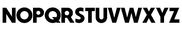 Striated Medium Instance Font UPPERCASE