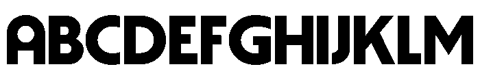 Striated Medium Font UPPERCASE
