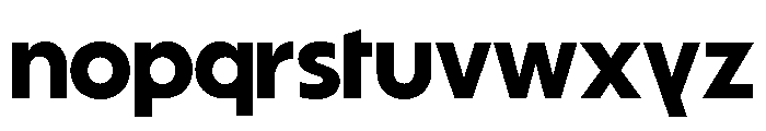 Striated Medium Font LOWERCASE