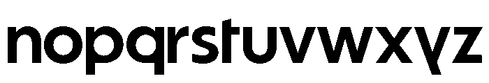 Striated Regular Instance Font LOWERCASE