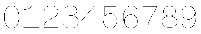 StrikeSansv0.1 Hairline Font OTHER CHARS