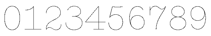 StrikeSerifv0.1 Hairline Font OTHER CHARS