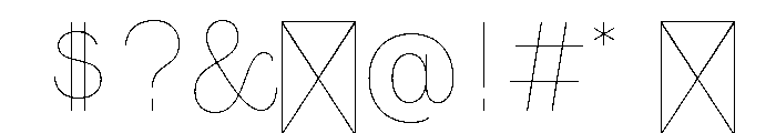 StrikeSerifv0.1 Hairline Font OTHER CHARS