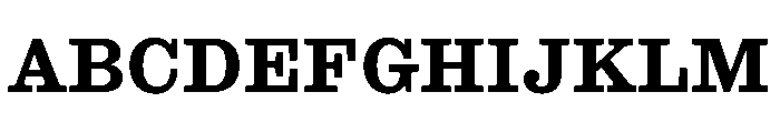 Stringer Web Bold Font UPPERCASE