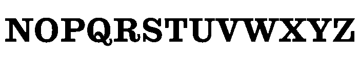 Stringer Web Bold Font UPPERCASE