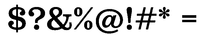 Stringer Web Medium Font OTHER CHARS