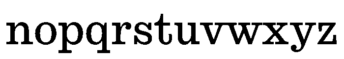 Stringer Web Regular Font LOWERCASE