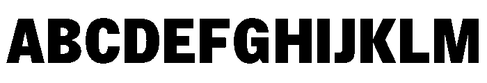 StroyGrotesk Black Font UPPERCASE