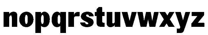 StroyGrotesk Black Font LOWERCASE