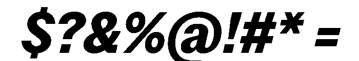 StroyGrotesk BoldItalic Font OTHER CHARS