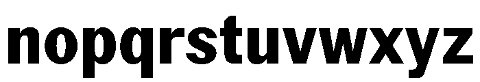 StroyGrotesk Bold Font LOWERCASE