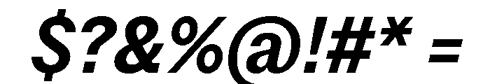 StroyGrotesk MediumItalic Font OTHER CHARS