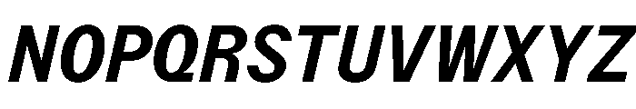 StroyGrotesk MediumItalic Font UPPERCASE