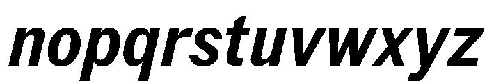 StroyGrotesk MediumItalic Font LOWERCASE