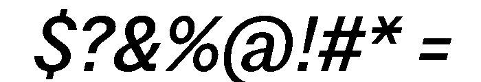 StroyGrotesk RegularItalic Font OTHER CHARS