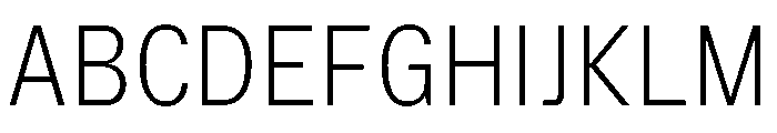 StroyGrotesk Thin Font UPPERCASE