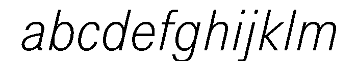 StroyGrotesk ThinItalic FONT