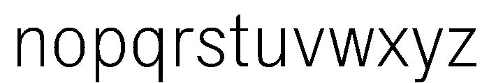 StroyGrotesk Thin Font LOWERCASE