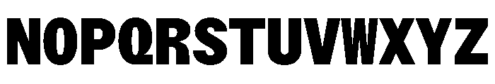 StroyMono Black Font UPPERCASE