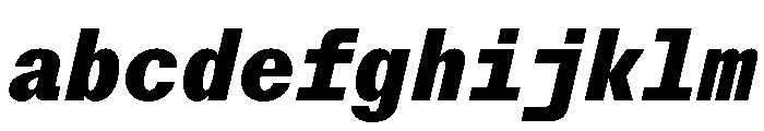 StroyMono BlackItalic FONT