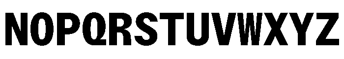 StroyMono Bold Font UPPERCASE