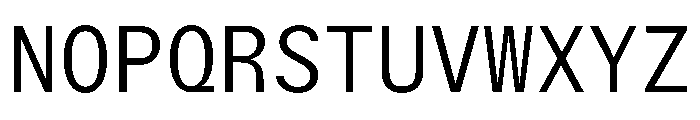 StroyMono Light Font UPPERCASE