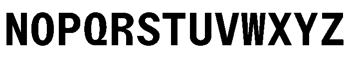 StroyMono Medium Font UPPERCASE