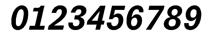 StroyMono MediumItalic Font OTHER CHARS