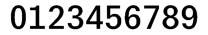StroyMono Regular Font OTHER CHARS