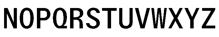 StroyMono Regular Font UPPERCASE