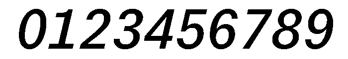 StroyMono RegularItalic Font OTHER CHARS