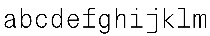 StroyMono Thin FONT