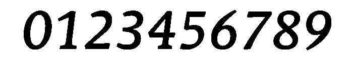Stuart CaptionMediumItalic Font OTHER CHARS