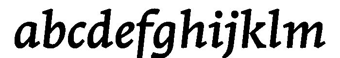 Stuart CaptionMediumItalic FONT
