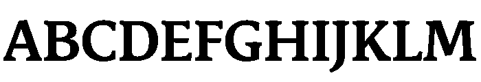 Stuart TextBold Font UPPERCASE