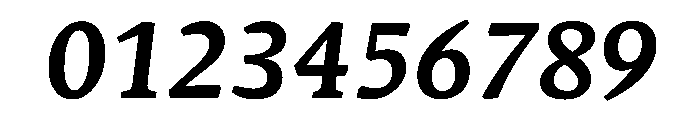Stuart TextBoldItalic Font OTHER CHARS