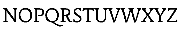 Stuart TextRegular Font UPPERCASE