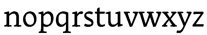 Stuart TextRegular Font LOWERCASE