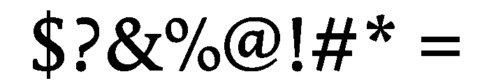Stuart TitlingMedium Font OTHER CHARS