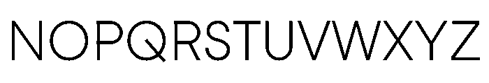 StudioFeixenSans Light Instance Font UPPERCASE