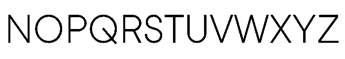 StudioFeixenSans Light Font UPPERCASE