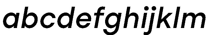 StudioFeixenSans MediumItalic FONT