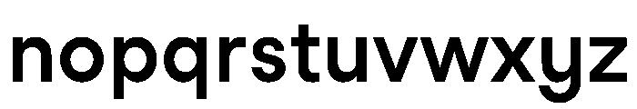 StudioFeixenSans Semibold Instance Font LOWERCASE
