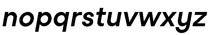 StudioFeixenSans SemiboldItalic 012481fd Font LOWERCASE