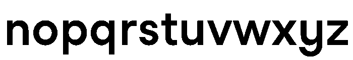 StudioFeixenSans Semibold Font LOWERCASE