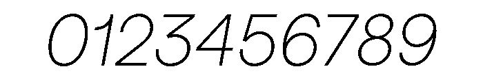 StudioFeixenSans UltralightItalic 66ad6d57 Font OTHER CHARS
