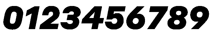 Styrene A Black Italic Font OTHER CHARS