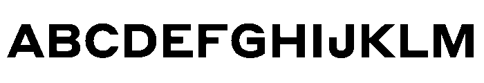 Styrene A Bold Font UPPERCASE
