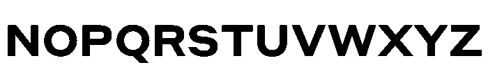 Styrene A Bold Font UPPERCASE